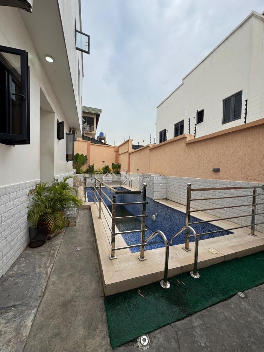 Ultra Luxury 5 Bedroom Fully Furnished Detached House + Bq, Pool, Gen, Opebi, Ikeja, Lagos, Detached Duplex for Rent