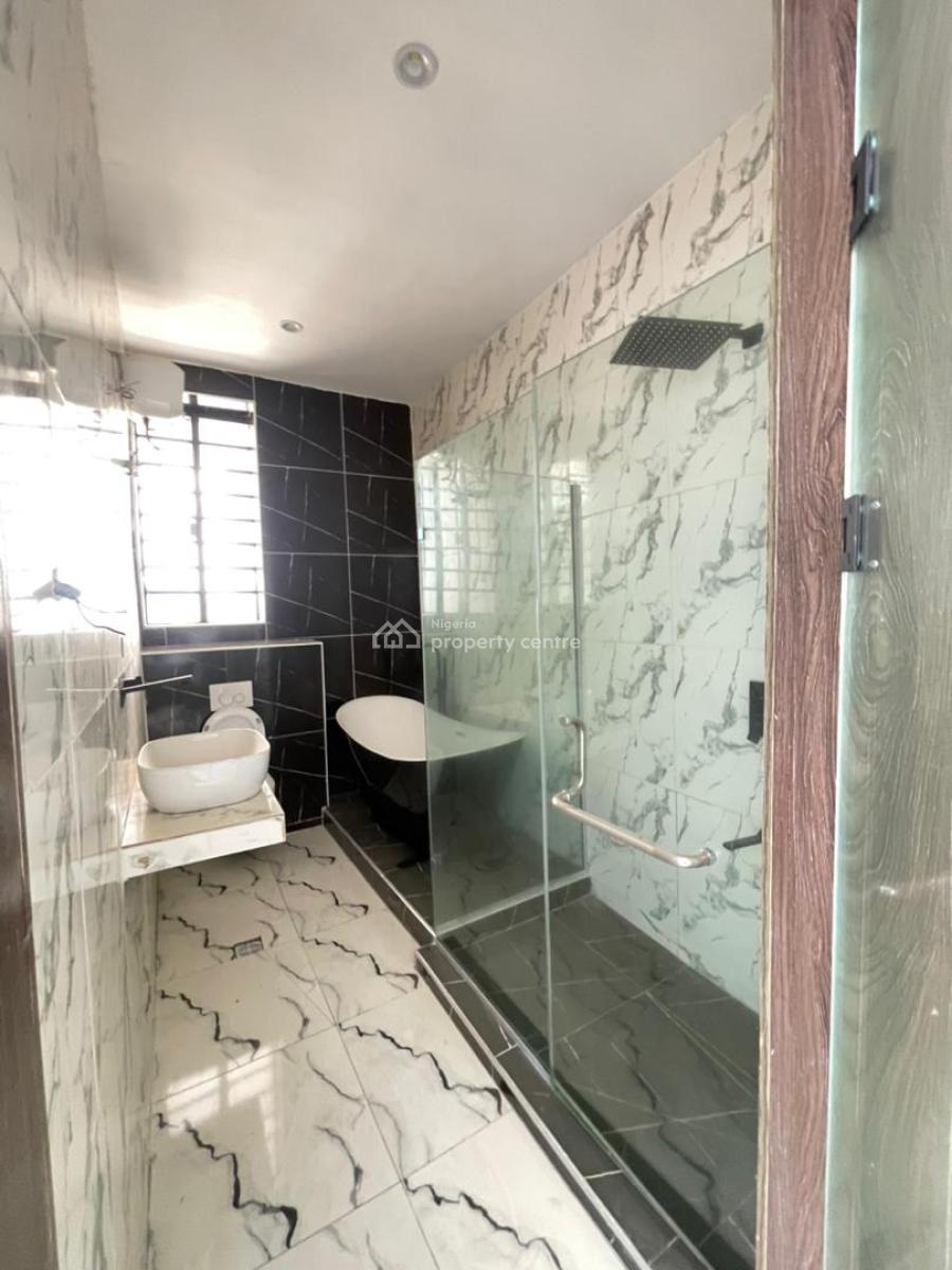Newly Built 4 Bedroom Semi-detached Duplex with a Room Bq, Ikota, Lekki, Lagos, Semi-detached Duplex for Sale