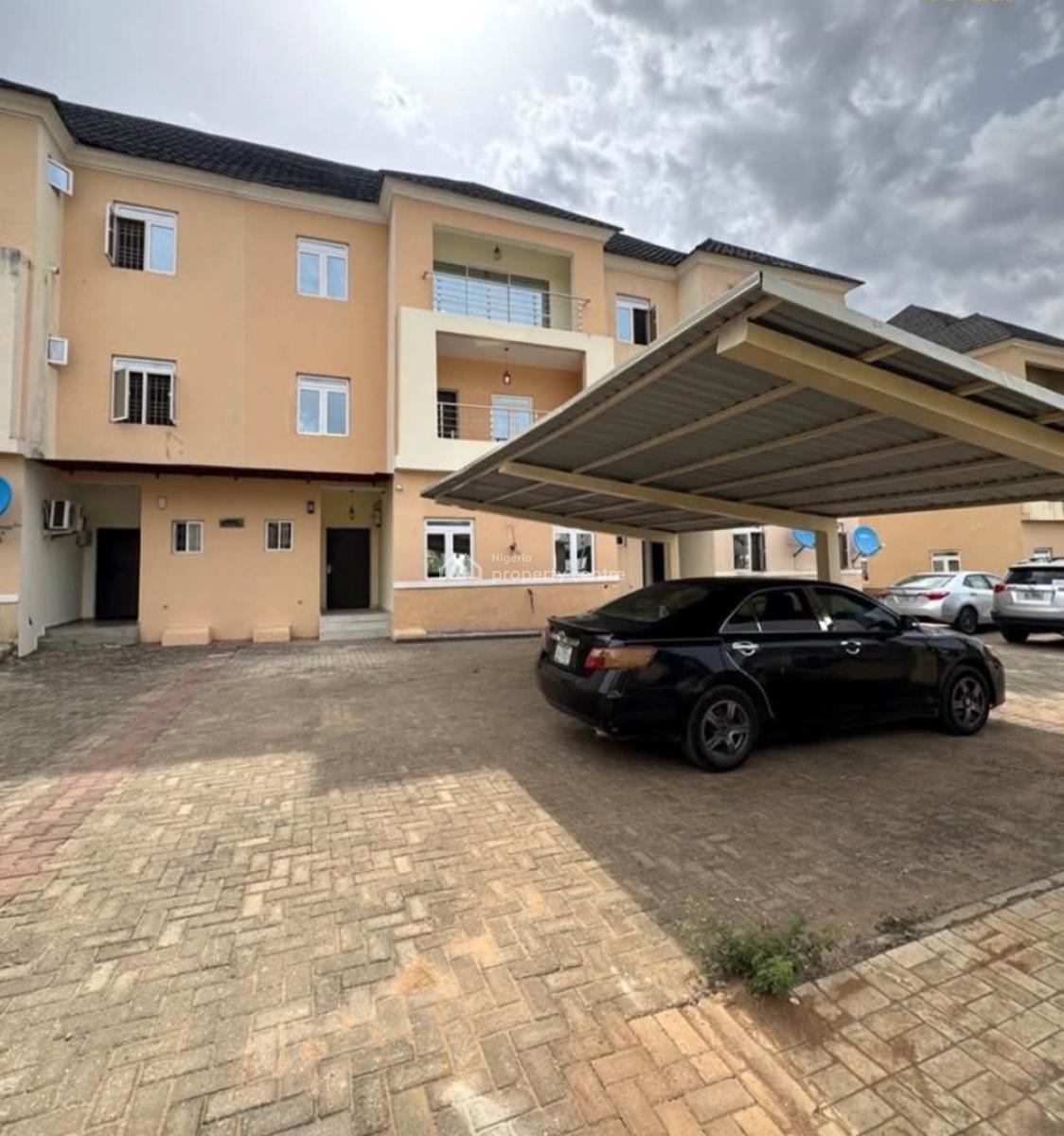 Newly Built 4 Bedroom Terrace Duplex with Bq and 2 Living Rooms, Gaduwa, Abuja, Terraced Duplex for Rent