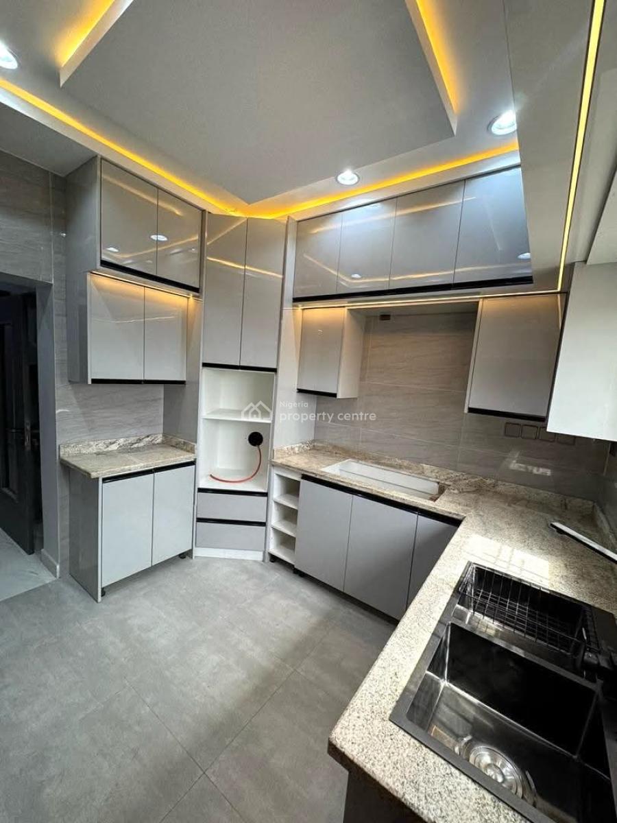 Newly Built 4 Bedroom Terrace Duplex with Bq and 2 Living Rooms, Gaduwa, Abuja, Terraced Duplex for Rent