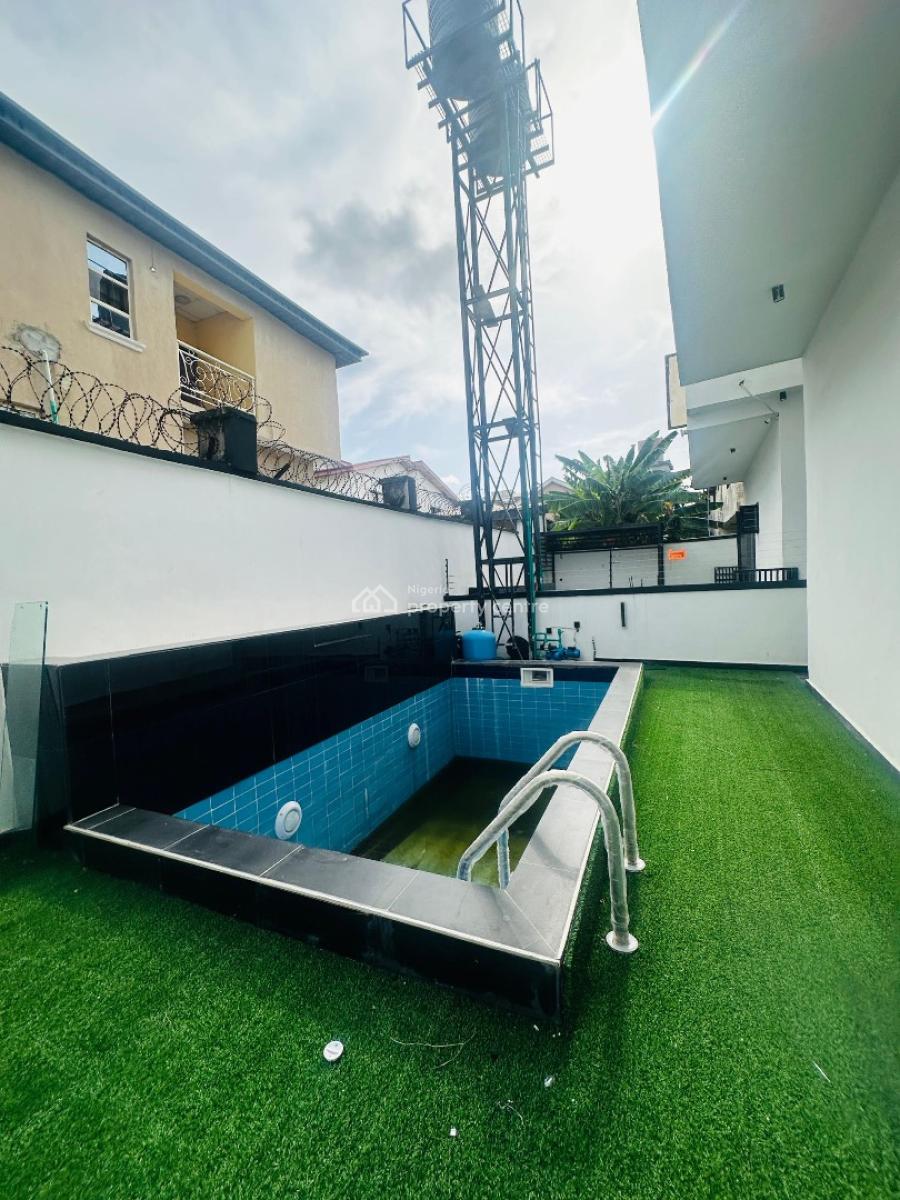 Spacious 5bedroom Detached Duplex with Swimming Pool &gym  in Ajah, Thomas Estate ,ajah ,lagos,nigeria, Ajah, Lagos, Detached Duplex for Sale