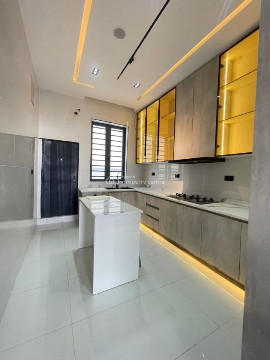 Tastefully Finished 4 Bedroom Semi-detached Duplex with a Room Bq, Ikota, Lekki, Lagos, Semi-detached Duplex for Rent