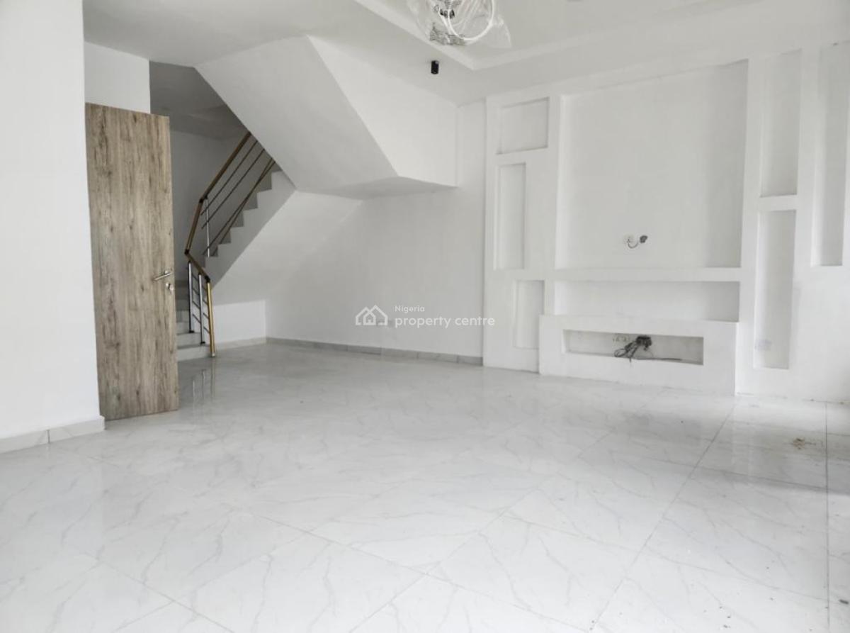 Executive 3 Bedroom Terrace Duplex with Bq, Swimming Pool, and Gym, 10 Minutes Drive to Lekki Conservation Center, Ologolo, Lekki, Lagos, Detached Duplex for Sale