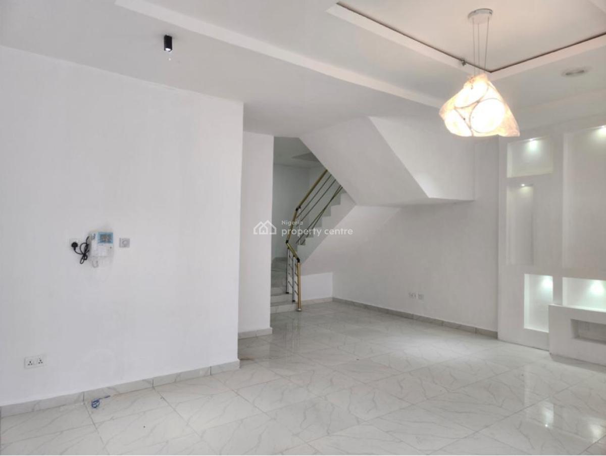 Executive 3 Bedroom Terrace Duplex with Bq, Swimming Pool, and Gym, 10 Minutes Drive to Lekki Conservation Center, Ologolo, Lekki, Lagos, Detached Duplex for Sale
