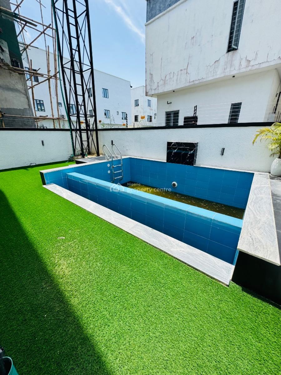 Newly Built 5-bedroom Detached House with Swimming Pool, Ajah, Lagos, Detached Duplex for Sale