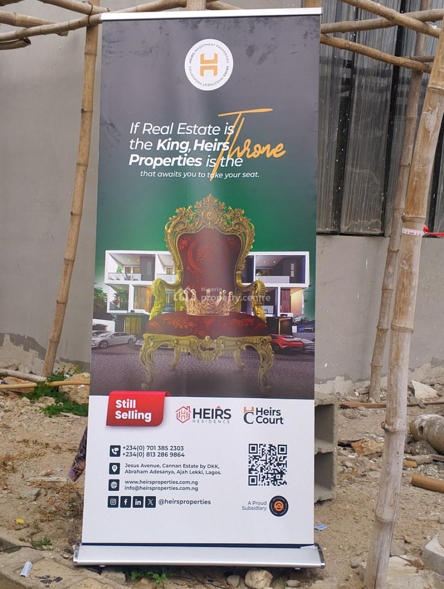 C of O 2 Bedroom Off-plan Duplex, Dkk, Sangotedo, Ajah, Lagos, Terraced Duplex for Sale