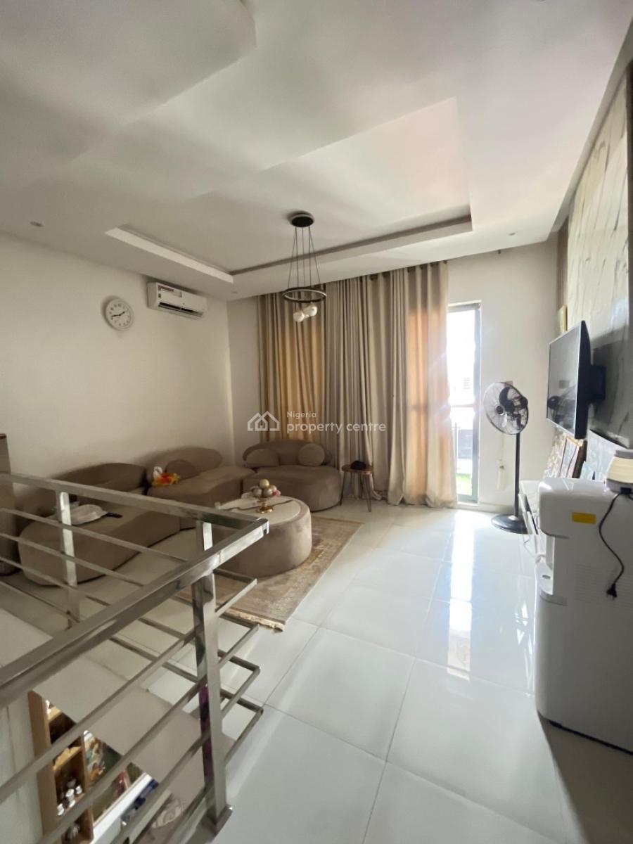 Premium 4 Bedroom Fully Serviced Terrace Apartment with Swimming Pool, 5 Minutes Drive to Mega Chicken, Ologolo, Lekki, Lagos, Terraced Duplex for Sale