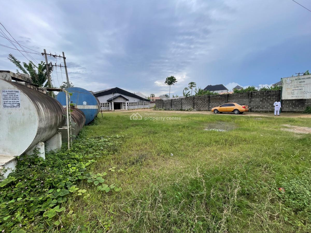 Commercial Four Plots of Land on The Tarred Road, Rukpokwu Aluu Road, Port Harcourt, Rivers, Commercial Land for Sale