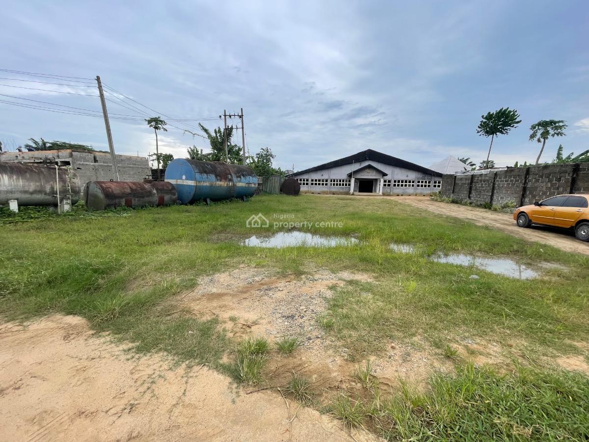 Commercial Four Plots of Land on The Tarred Road, Rukpokwu Aluu Road, Port Harcourt, Rivers, Commercial Land for Sale