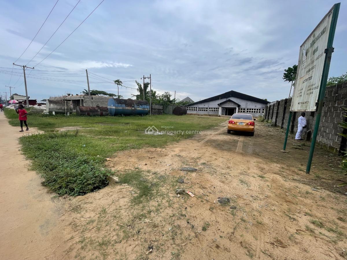 Commercial Four Plots of Land on The Tarred Road, Rukpokwu Aluu Road, Port Harcourt, Rivers, Commercial Land for Sale