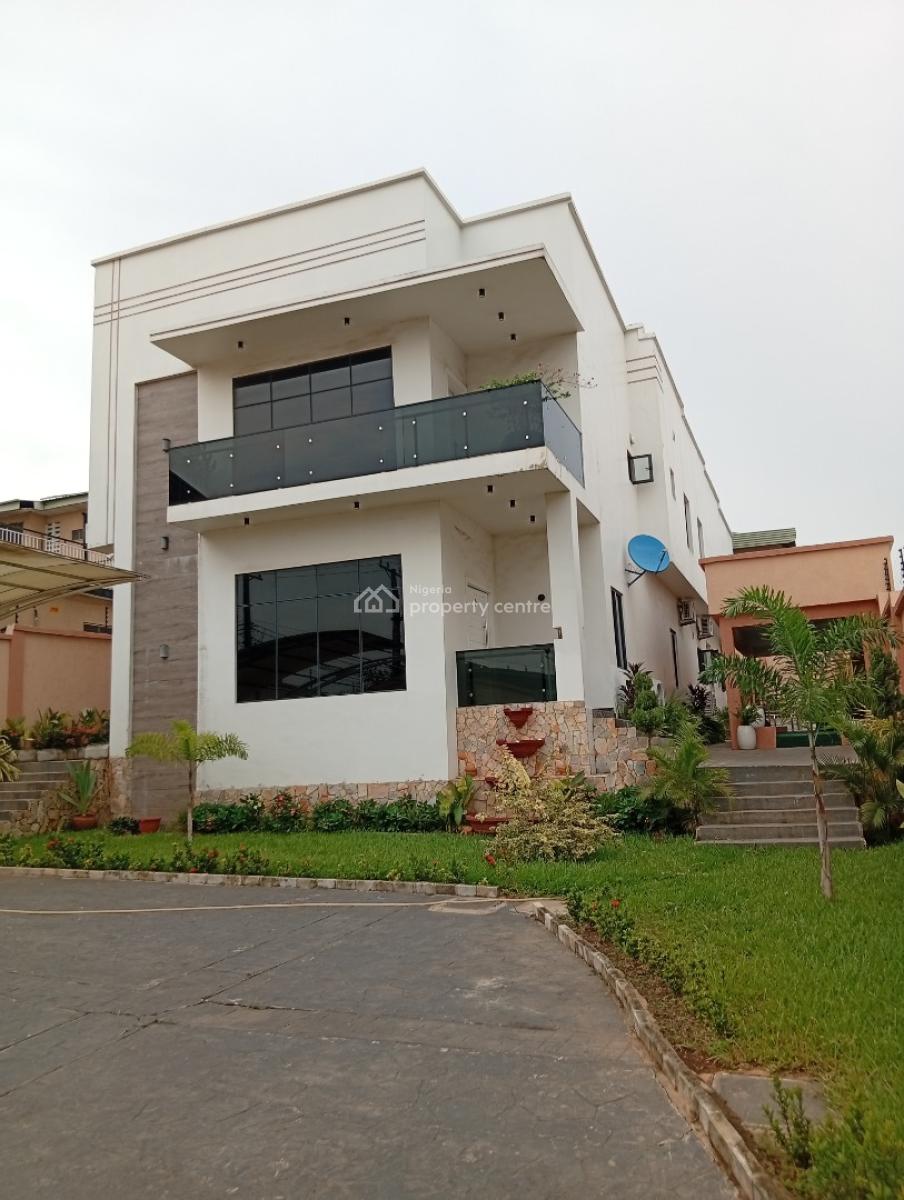 Fully Furnished 5 Bedroom Duplex + Swimming Pool & Maid Apartment, Awuse Estate, Opebi, Ikeja, Lagos, Detached Duplex for Rent