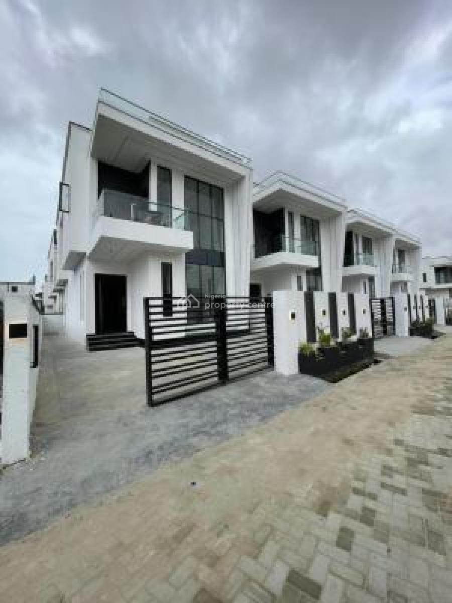 Top Rated Luxury Finished 4 Bedroom Fully Deatched Duplex with Bq, Ajah, Lagos, Detached Duplex for Sale