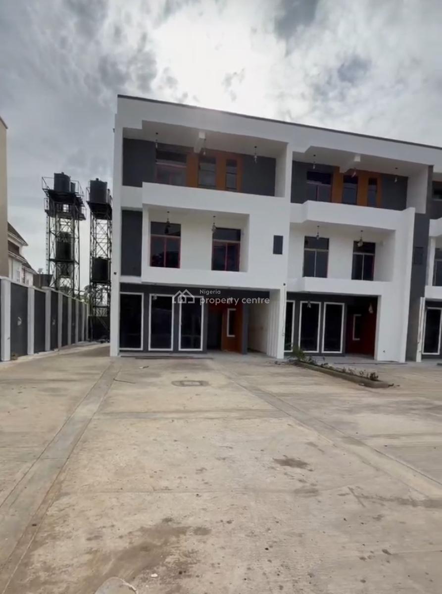 Newly Built 4 Bedroom Terrace Duplex with B, Guzape District, Abuja, Terraced Duplex for Rent