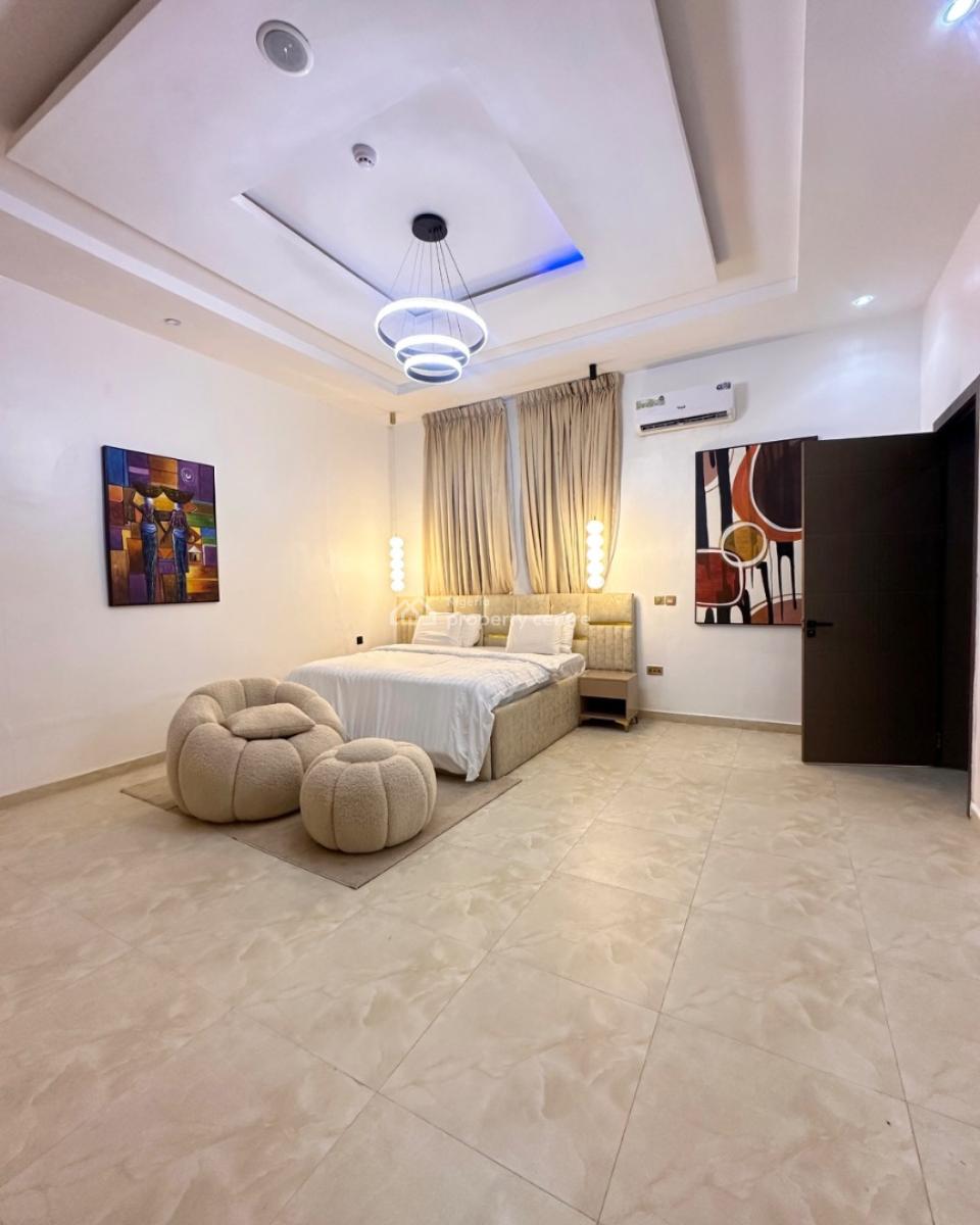Furnished 4 Bedroom Terrace on Two Floors with Pool, Gym and Bq, Ikate, Lekki, Lagos, Terraced Duplex for Rent