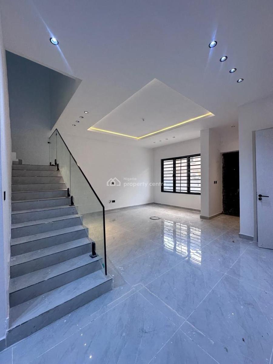 Smart Luxury 3 Bedroom Terrace & Maisonette with Bq and Swimming Pool, 5 Minutes Drive to Sailors Lounge, Lekki Phase 1, Lekki, Lagos, Detached Duplex for Sale