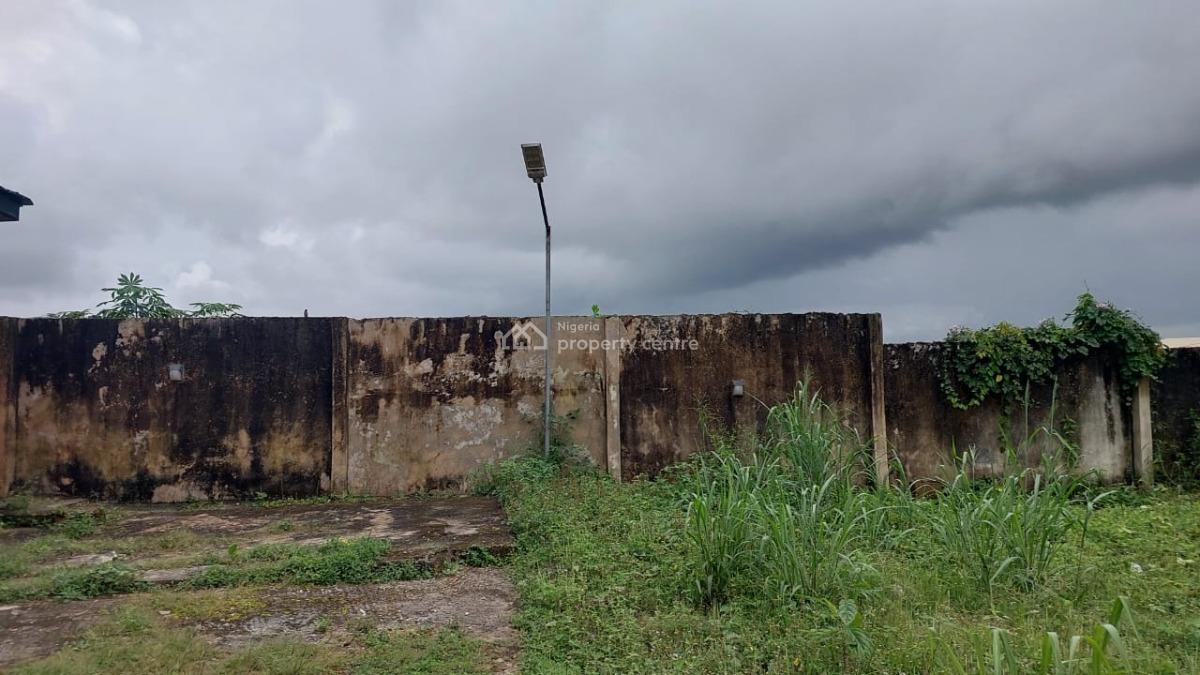 a Hectare of Land, 4 Flats of 2 Bedrooms Each and 2 One Room Self Cont, Rd 7, Adedoyin Avenue,itunoloja,poka, Epe, Lagos, Residential Land for Sale