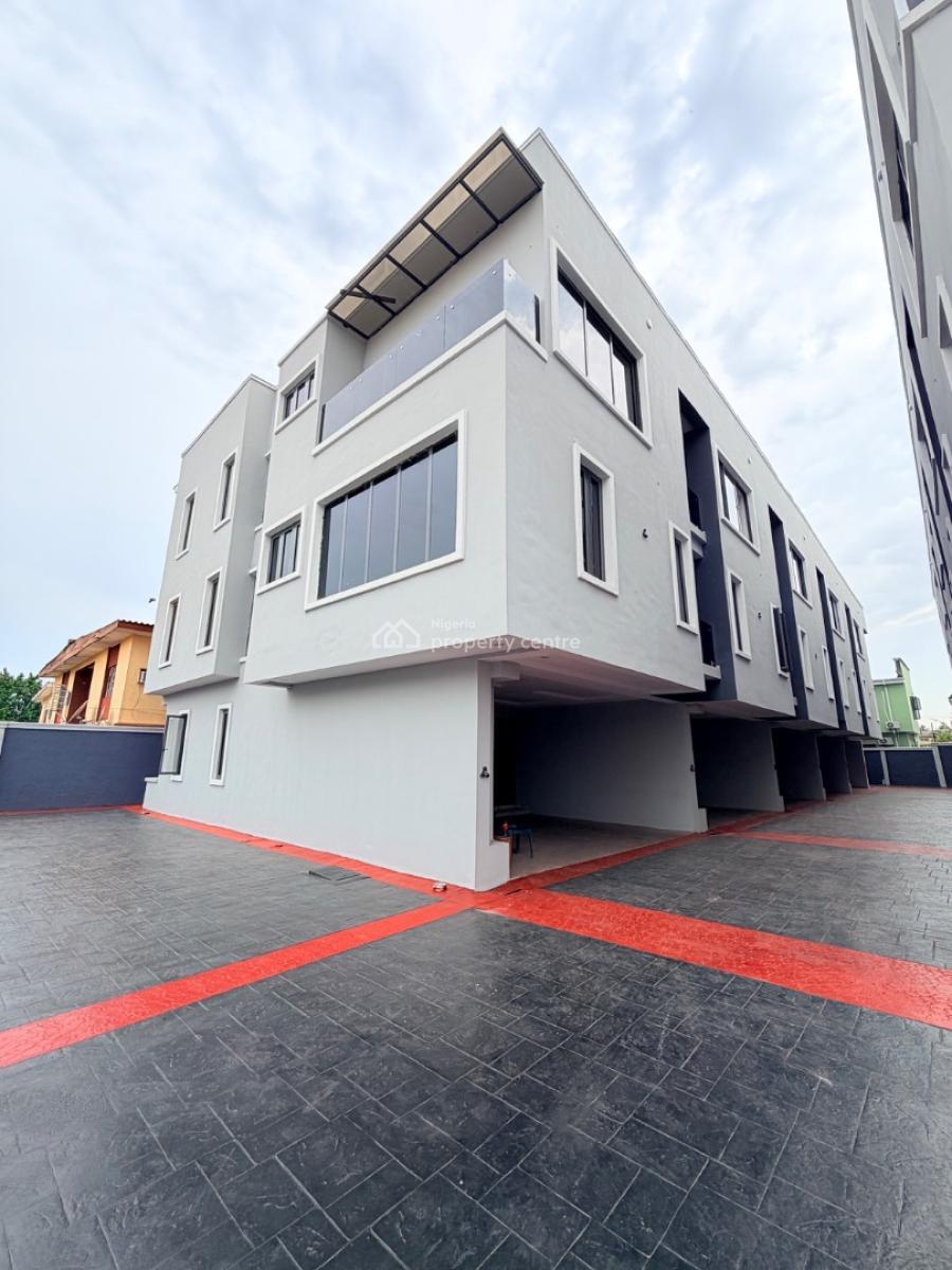Newly Built 4 Bedroom Terrace Duplex with a Room Bq, Ogba, Ikeja, Lagos, Terraced Duplex for Sale