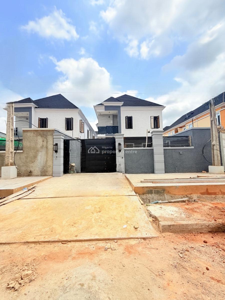 Newly Built 5 Bedroom Fully Detached Detached with a Bq, Omole Phase 2, Ikeja, Lagos, Detached Duplex for Sale
