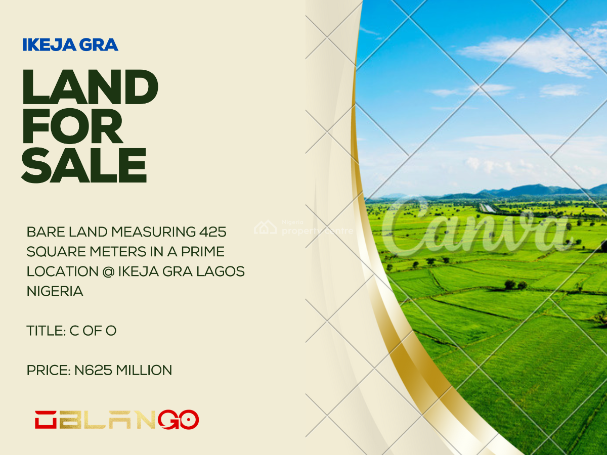 Land for Available in Ikeja Gra, Ikeja Gra, Ikeja, Lagos, Land for Sale