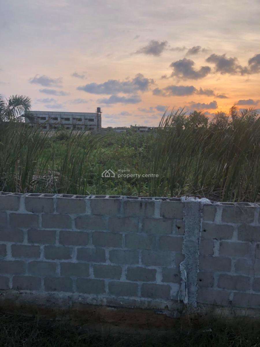 Fenced 7 Plot of Land, Monastery Road, Sangotedo, Ajah, Lagos, Land for Sale