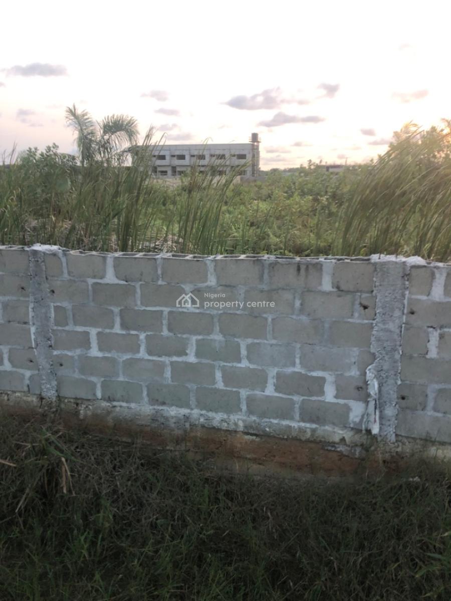 Fenced 7 Plot of Land, Monastery Road, Sangotedo, Ajah, Lagos, Land for Sale