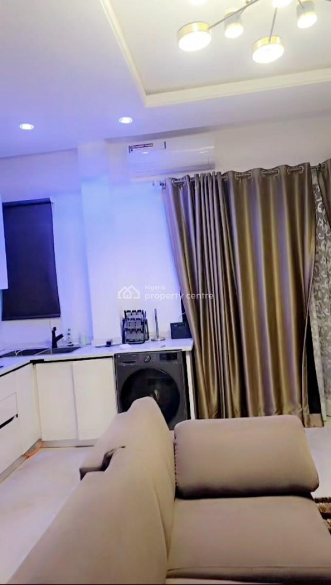 Fully Furnished Mini Flat with 24hrs Light, Security, Clean Water, Etc, Ezra Court Off, Freedom Way, Lekki, Lagos, Mini Flat (room and Parlour) for Sale