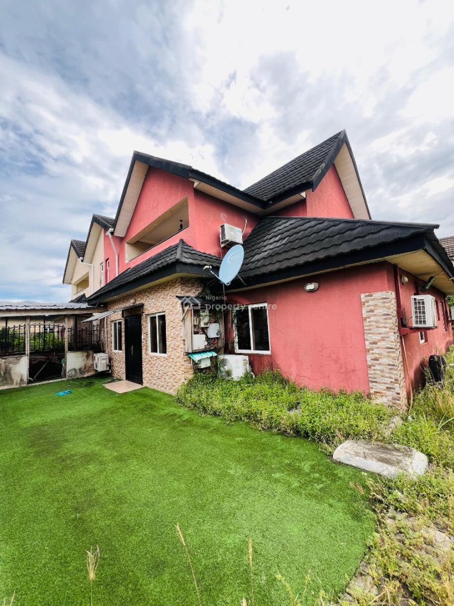 4 Bedroom Semi Detached Bungalow with a Bq, Diamond Estate, Behind Shoperight, Sangotedo, Ajah, Lagos, Semi-detached Bungalow for Sale