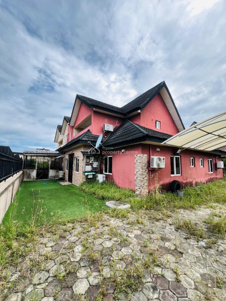 4 Bedroom Semi Detached Bungalow with a Bq, Diamond Estate, Behind Shoperight, Sangotedo, Ajah, Lagos, Semi-detached Bungalow for Sale