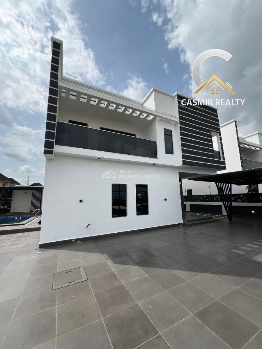 Contemporary 5 Bedroom Detached Duplex with Bq & Swimming Pool, Centenary City, Enugu, Enugu, Detached Duplex for Sale