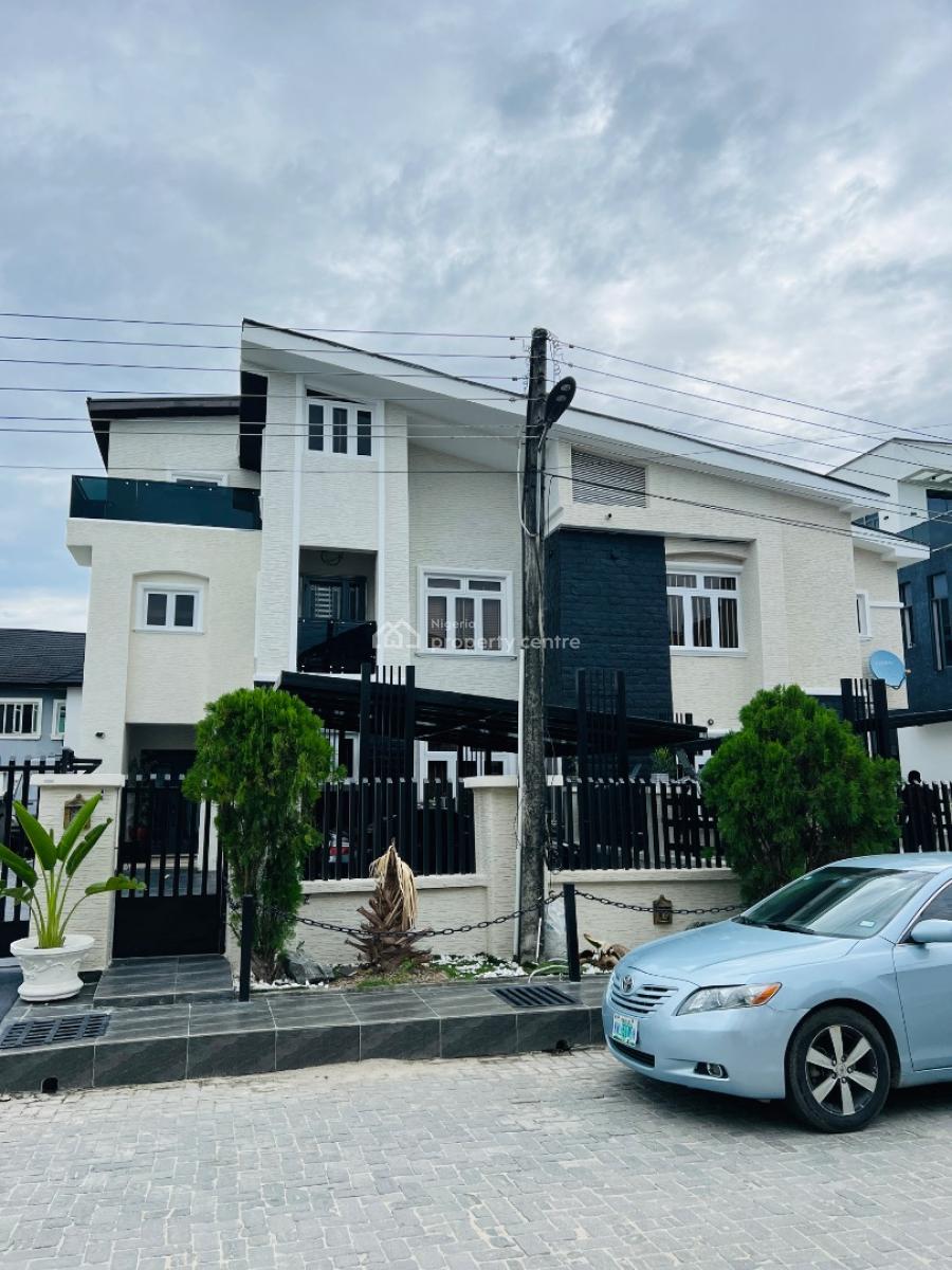 4 Bedroom Semi Detached Duplex with a Bq in a Secured Estate, Diamond Estate, Behind Shoperight, Sangotedo, Ajah, Lagos, Semi-detached Duplex for Rent