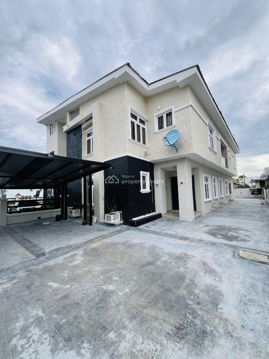 4 Bedroom Semi Detached Duplex with a Bq in a Secured Estate, Diamond Estate, Behind Shoperight, Sangotedo, Ajah, Lagos, Semi-detached Duplex for Rent