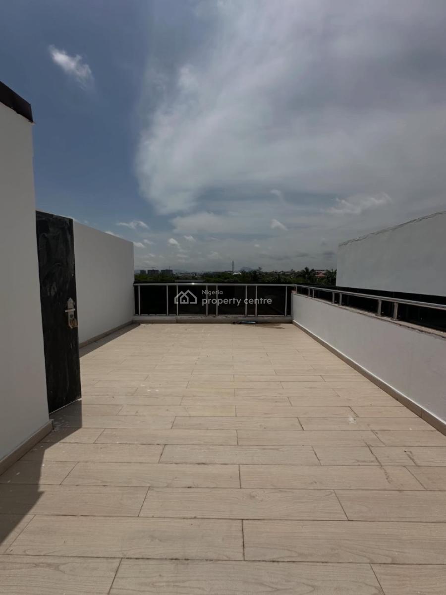 New 4 Bedroom Terrace Duplex + 2 Living Rooms + Rooftop Lounge + Boys, Jabi, Abuja, Terraced Duplex for Rent