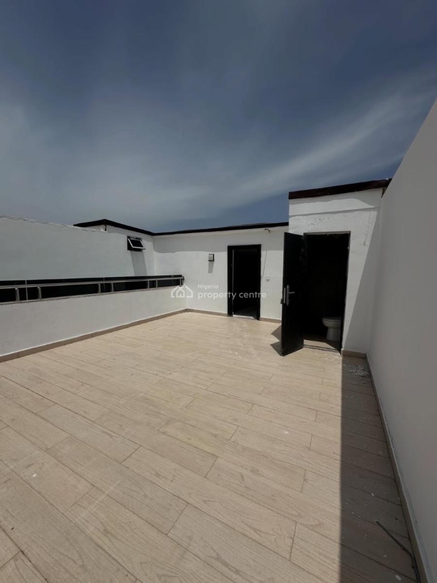 New 4 Bedroom Terrace Duplex + 2 Living Rooms + Rooftop Lounge + Boys, Jabi, Abuja, Terraced Duplex for Rent