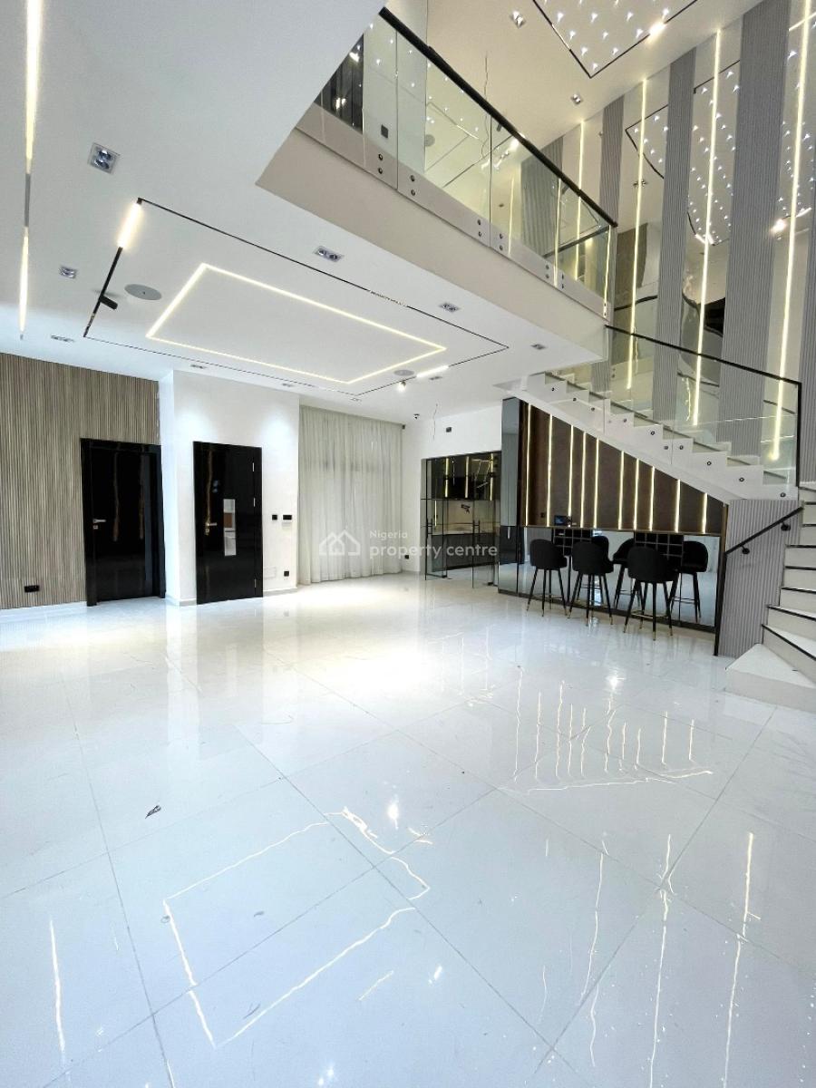 5 Bedroom Fully Detached Smart House, Chevron, Lekki, Lagos, Detached Duplex for Sale