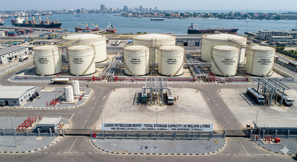 Functional Premium Tank Farm 60 Million Litres Broken Down to 20 Litre, Apapa, Apapa, Lagos, Tank Farm for Rent