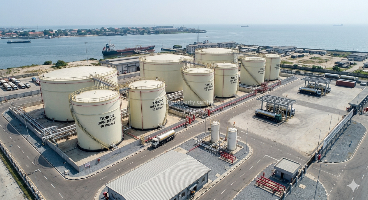 Functional Premium Tank Farm 60 Million Litres Broken Down to 20 Litre, Apapa, Apapa, Lagos, Tank Farm for Rent