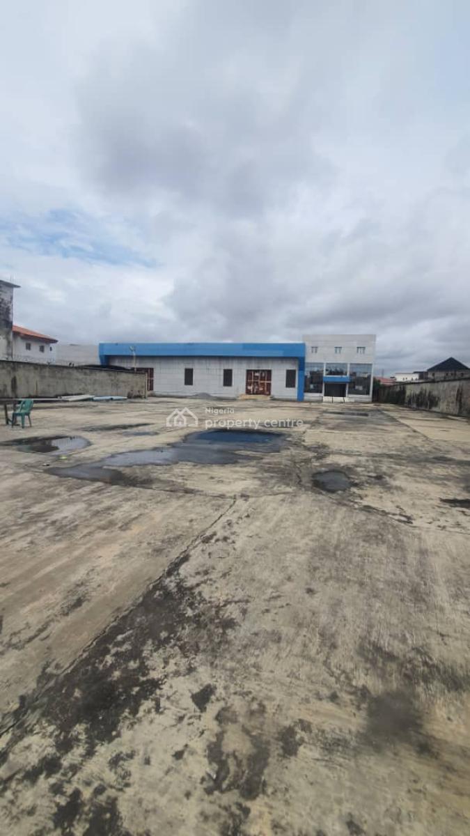 a Land Measuring 4800sqms with a Warehouse Space of 1000sqms, Amuwo Odofin, Lagos, Warehouse for Sale