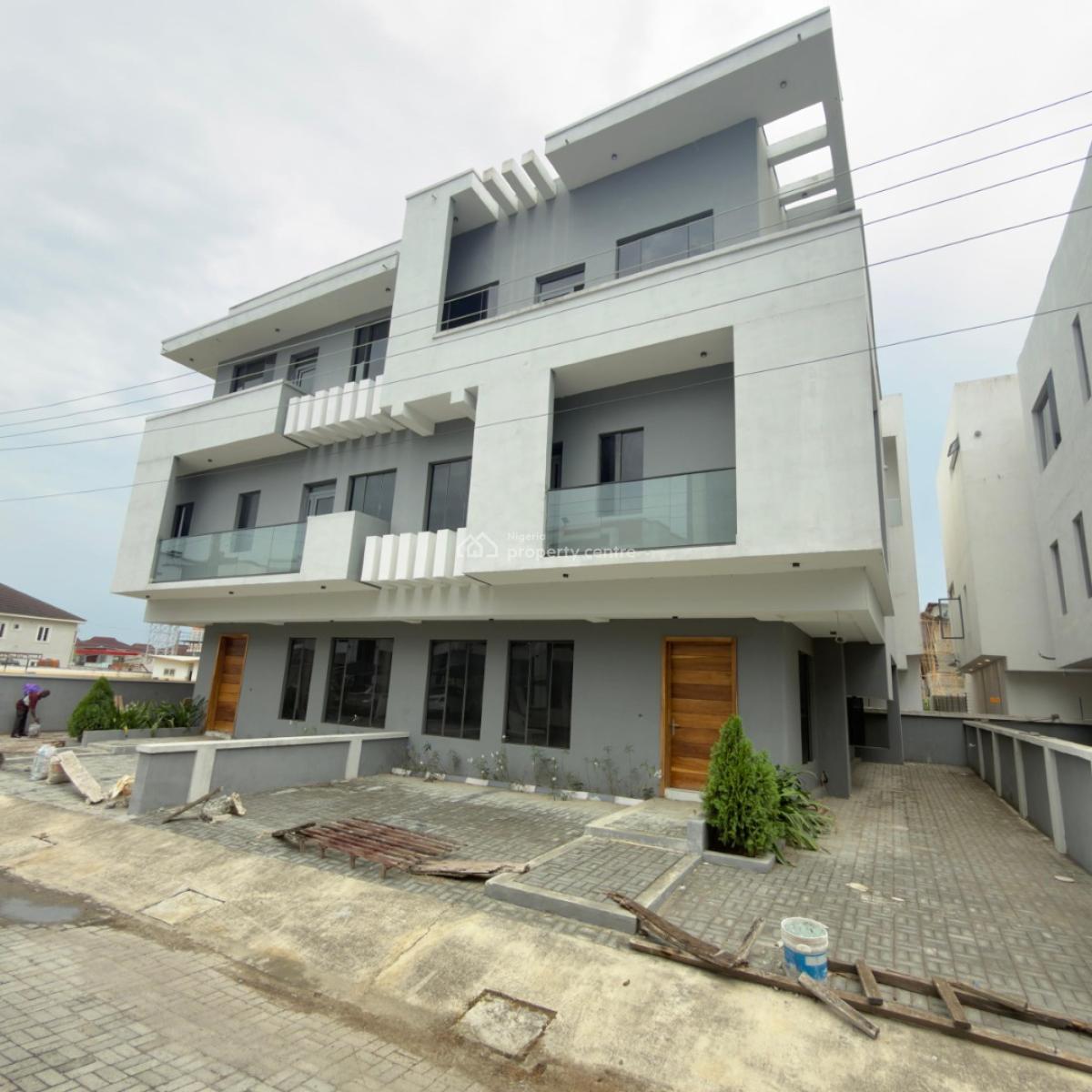 Excellent 5bedroom Semi Detached Duplex with a Bq, Osapa, Lekki, Lagos, Semi-detached Duplex for Sale