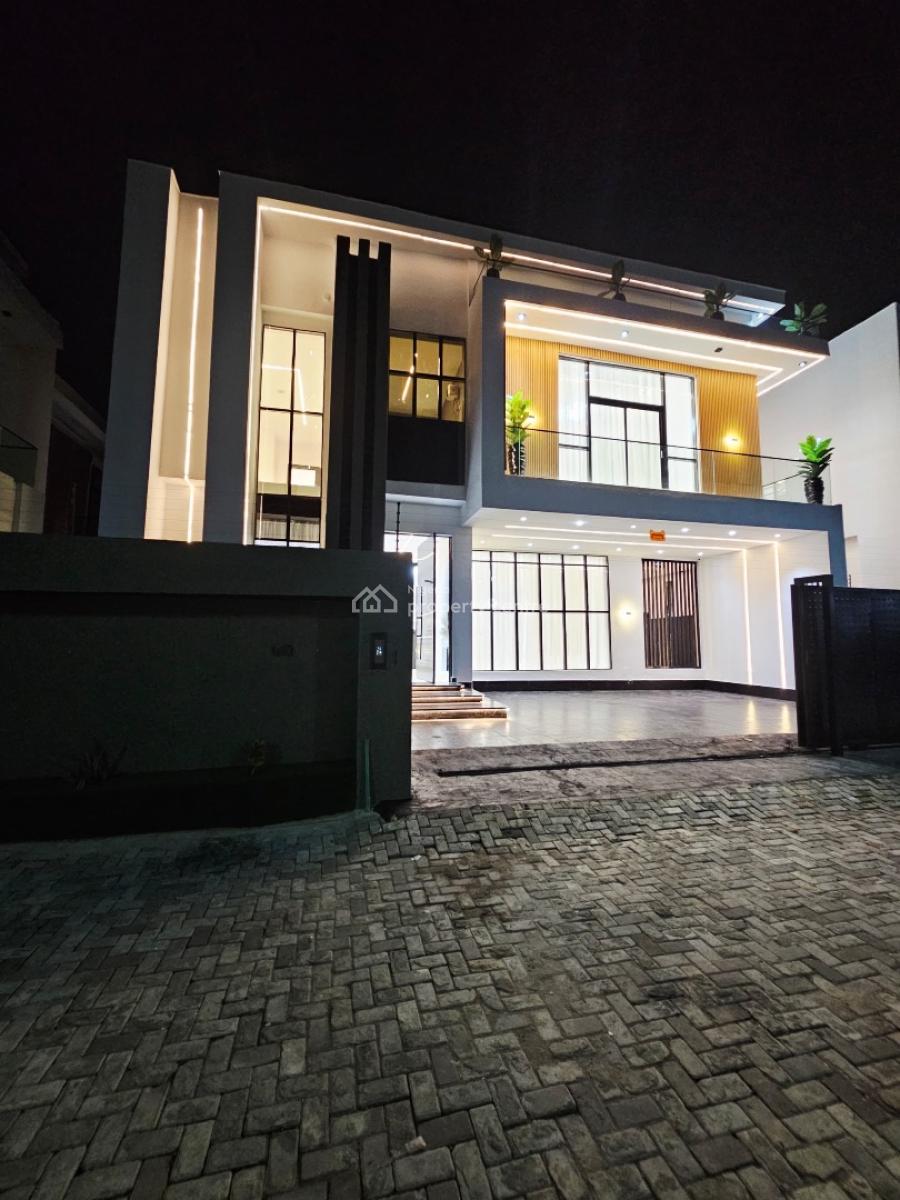 Luxury 5 Bedrooms Fully Detached Duplex with Bq, Vgc, Lekki, Lagos, Detached Duplex for Sale
