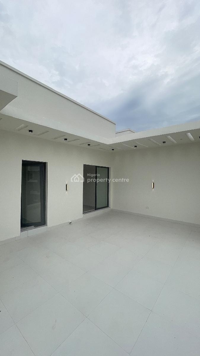 Fully Detached, 2 Story, Lux 5 Bdr  Dplx  + Roof Top Terrace + Bq, Peaceful Estate in Mobile Road at, Ikota, Lekki, Lagos, Detached Duplex for Sale