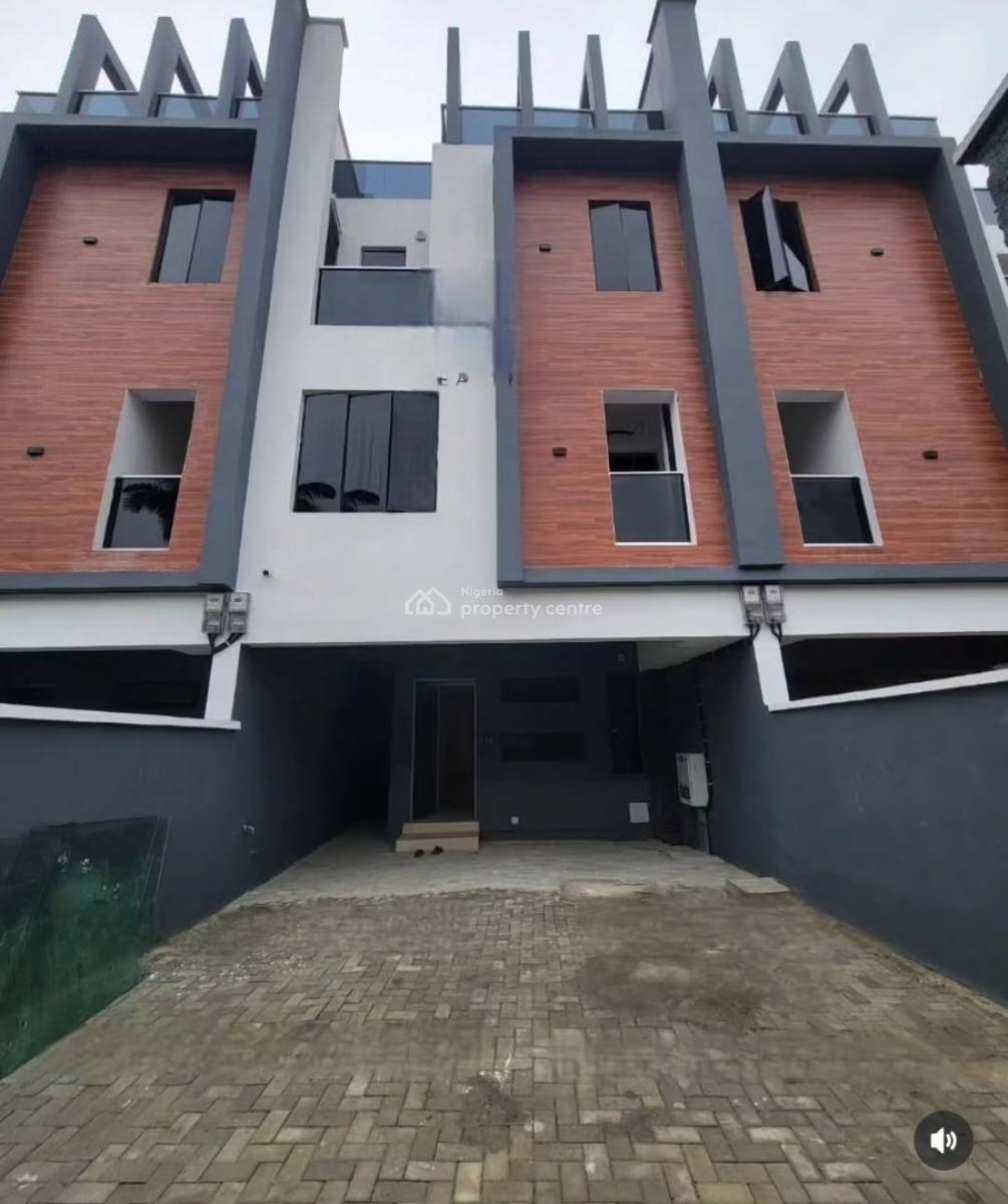 Newly Built 3 Bedroom Terrace Duplex with Bq, Off Ajose Adeogun, Victoria Island (vi), Lagos, Terraced Duplex for Rent
