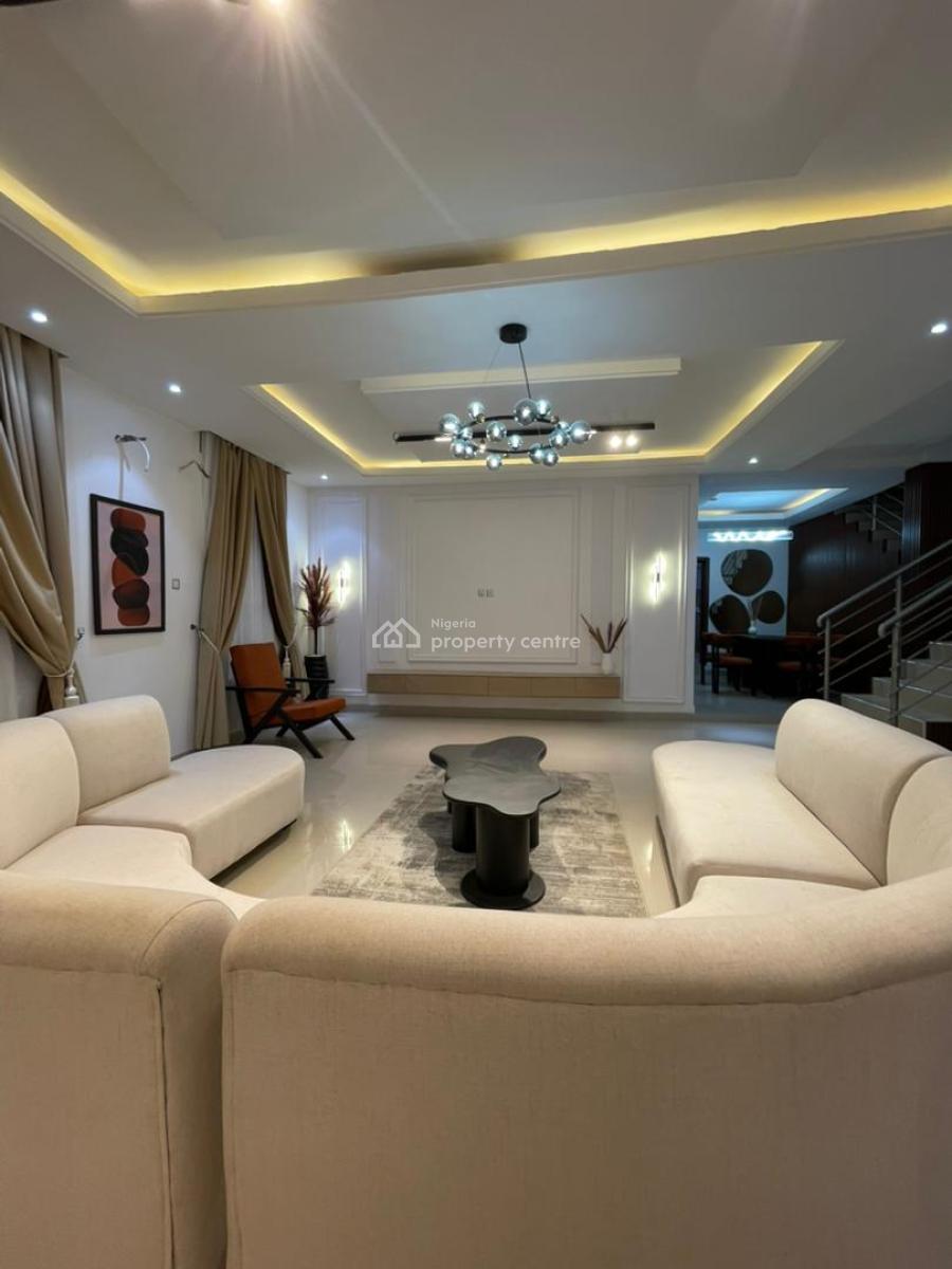Fully Furnished 4 Bedroom Semi Detached Duplex with a Room Bq, Jericho Gra, Ibadan, Ibadan, Oyo, House for Sale