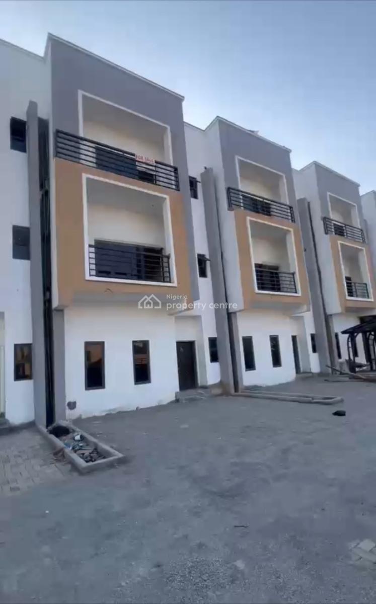 Luxurious Spacious New 4bedroom En-suite Terrace Duplex, By Airport Junction, Jabi, Abuja, Terraced Duplex for Sale