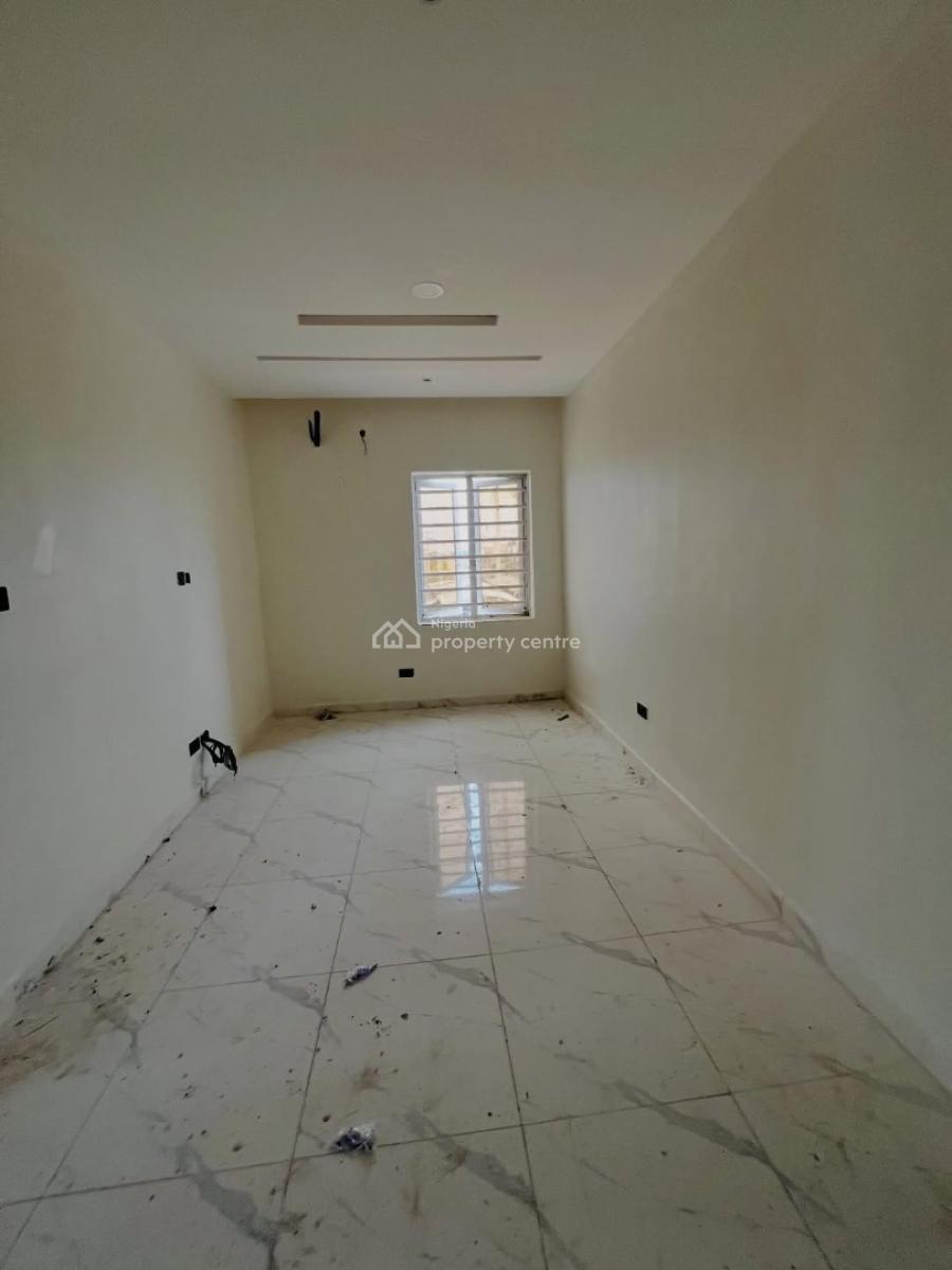 Four Bedrooms Semi Detached Duplex with Solar, Bq, Opposite Charter House School, Ogombo, Ajah, Lagos, Semi-detached Duplex for Sale