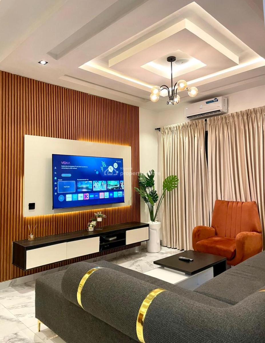 Fully Furnished 2bedroom Apartment with Pool, Ilasan, Lekki, Lagos, Flat / Apartment for Rent