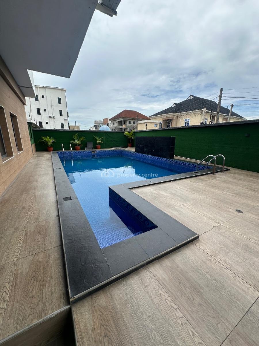 Fully Furnished 2bedroom Apartment with Pool, Ilasan, Lekki, Lagos, Flat / Apartment for Rent