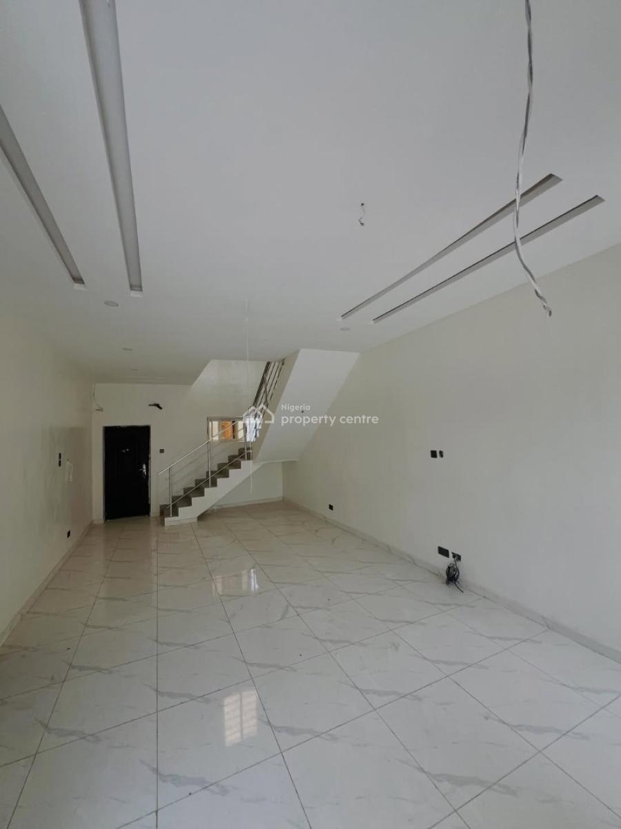 Three Bedroom Terrace Duplex with Solar, Opposite Charter House School, Ogombo, Ajah, Lagos, Terraced Duplex for Sale