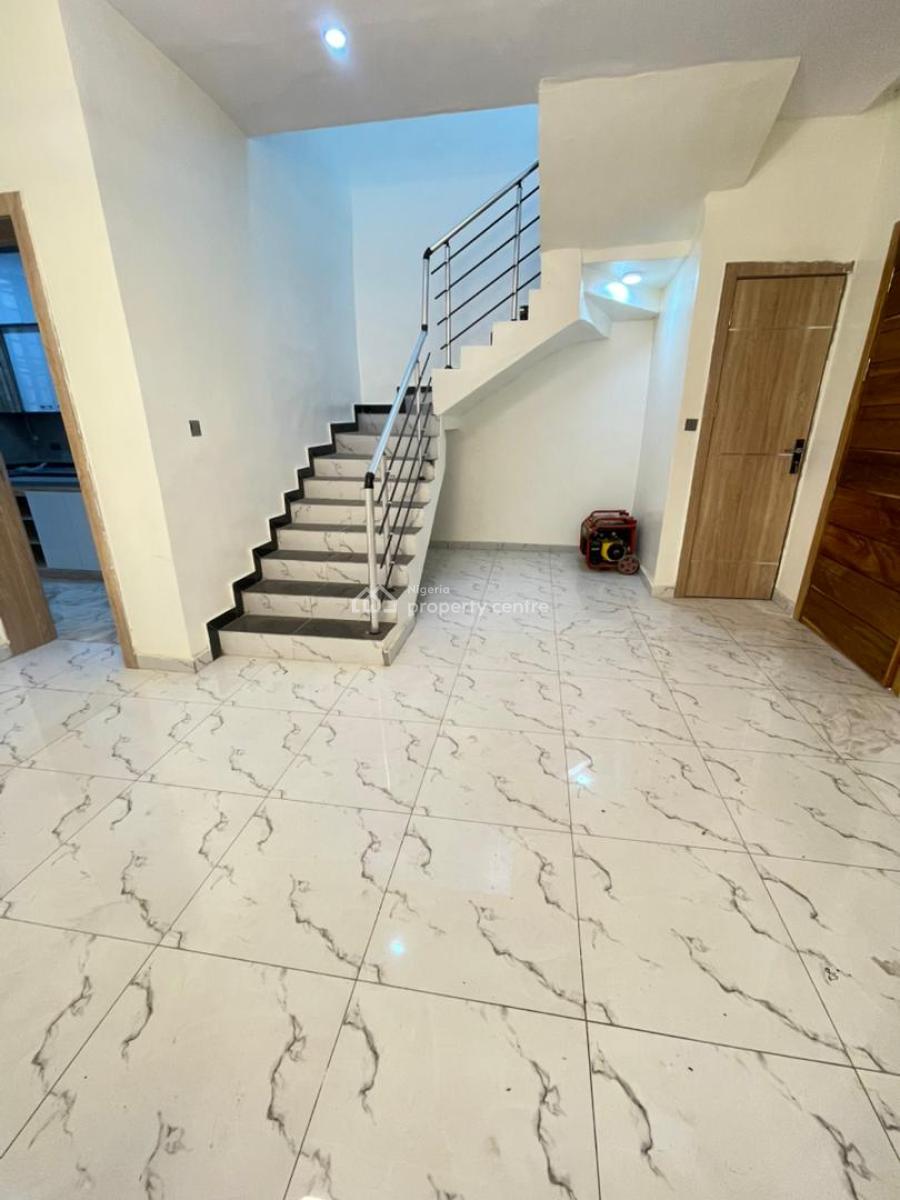 Massively Built Spacious Luxurious 3bedroom Terrace Duplex with a Bq, Ajah, Lagos, Terraced Duplex for Sale