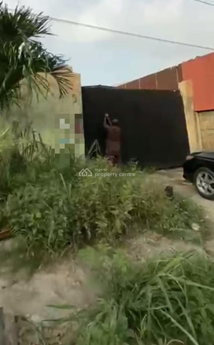 Strategically Located Fenced Plot of Land, Ogba, Ikeja, Lagos, Mixed-use Land Joint Venture