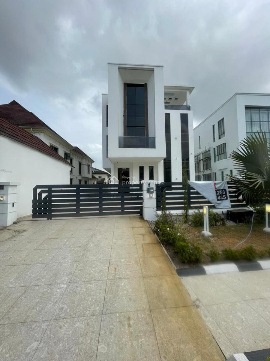a 5 Bedroom Massively Built for Nature and Residential Deal Pool Cinem, Pinnock Beach Estate, Osapa, Lekki, Lagos, House for Sale
